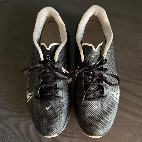 Nike Vapor Edge Turf Men's Soccer Cleat Cd0086-001, Size 8,5 Black/White - Picture 4 of 11